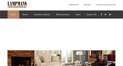 Desktop Screenshot of lampmanfurniture.com